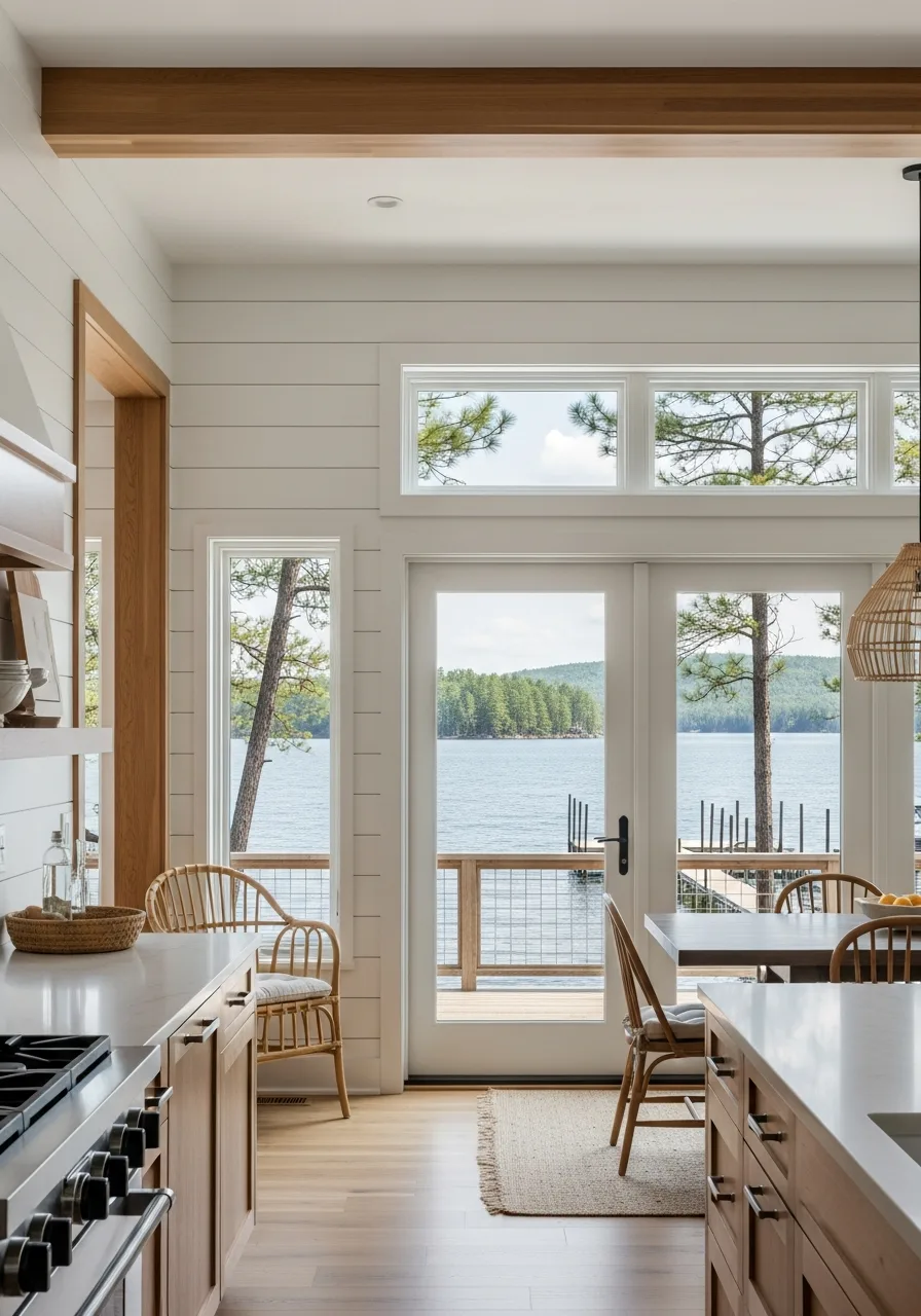 18. Horizontal White Shiplap Walls