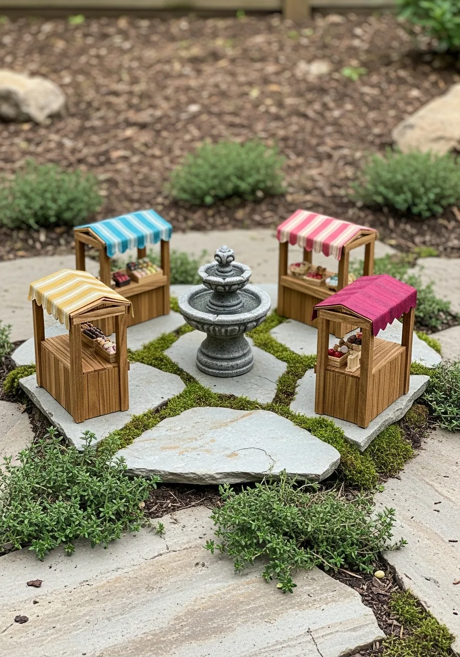 15. Bustling Fairy Market Village