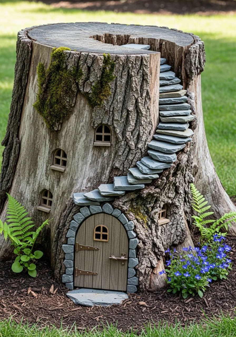 2. Tree Stump Fairy Kingdom