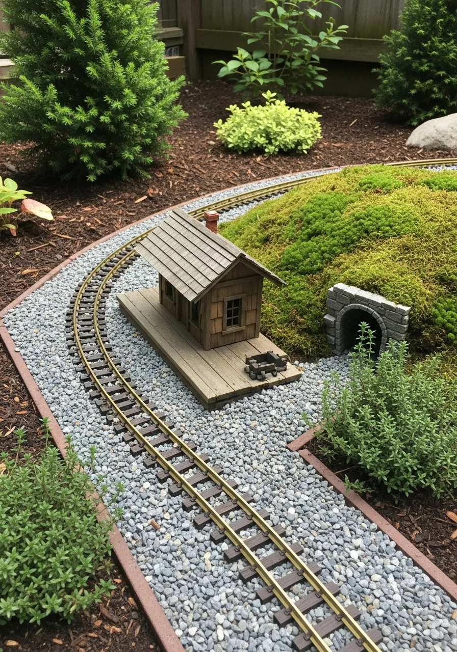 32. Fairy Garden Train Village