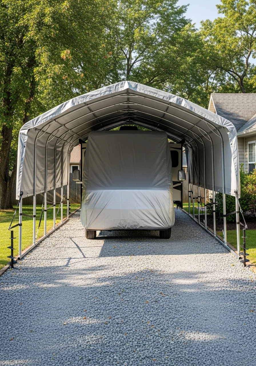 19. Portable RV Cover