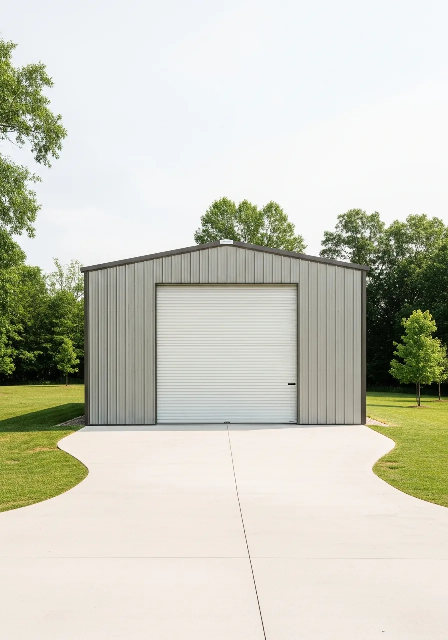 2. Enclosed RV Garage