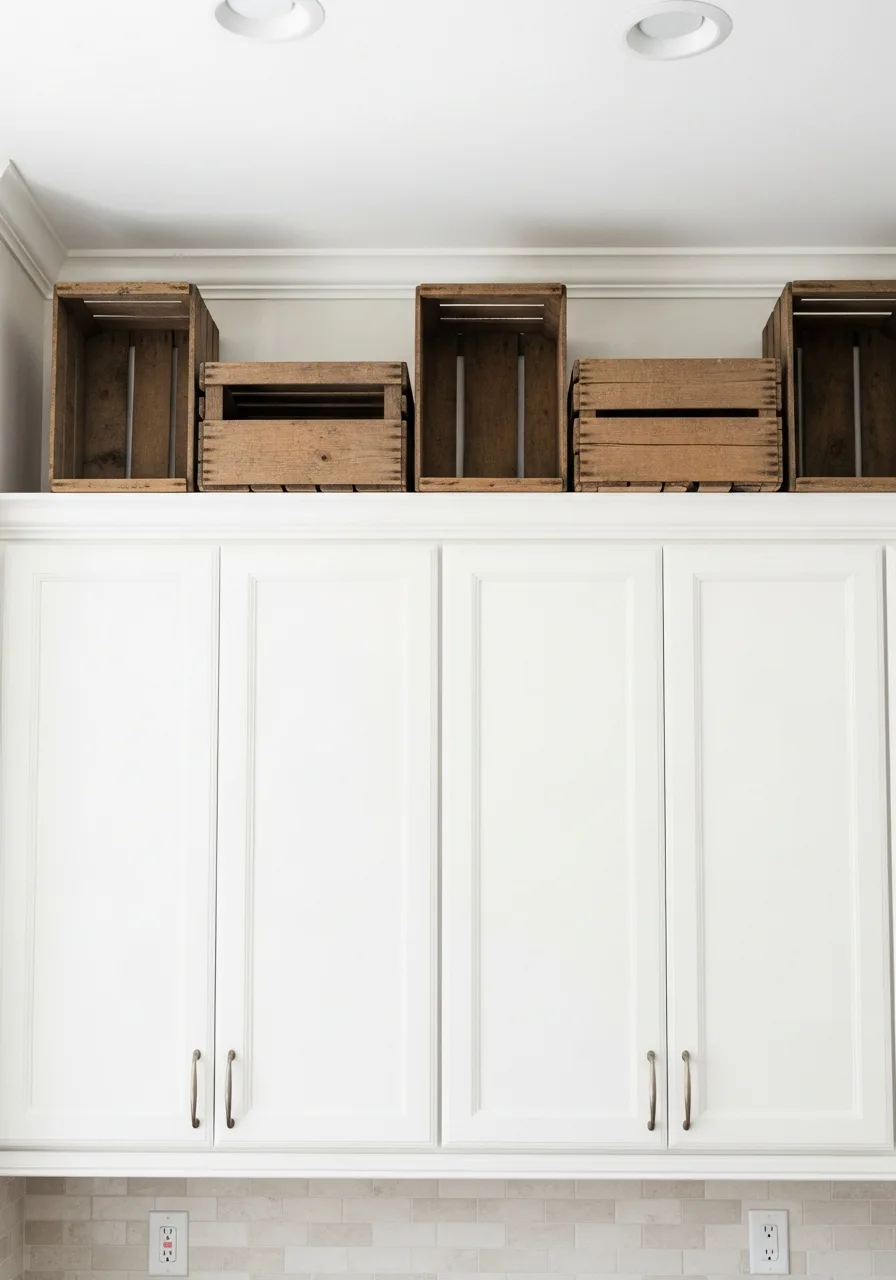 10. Antique Wooden Crates