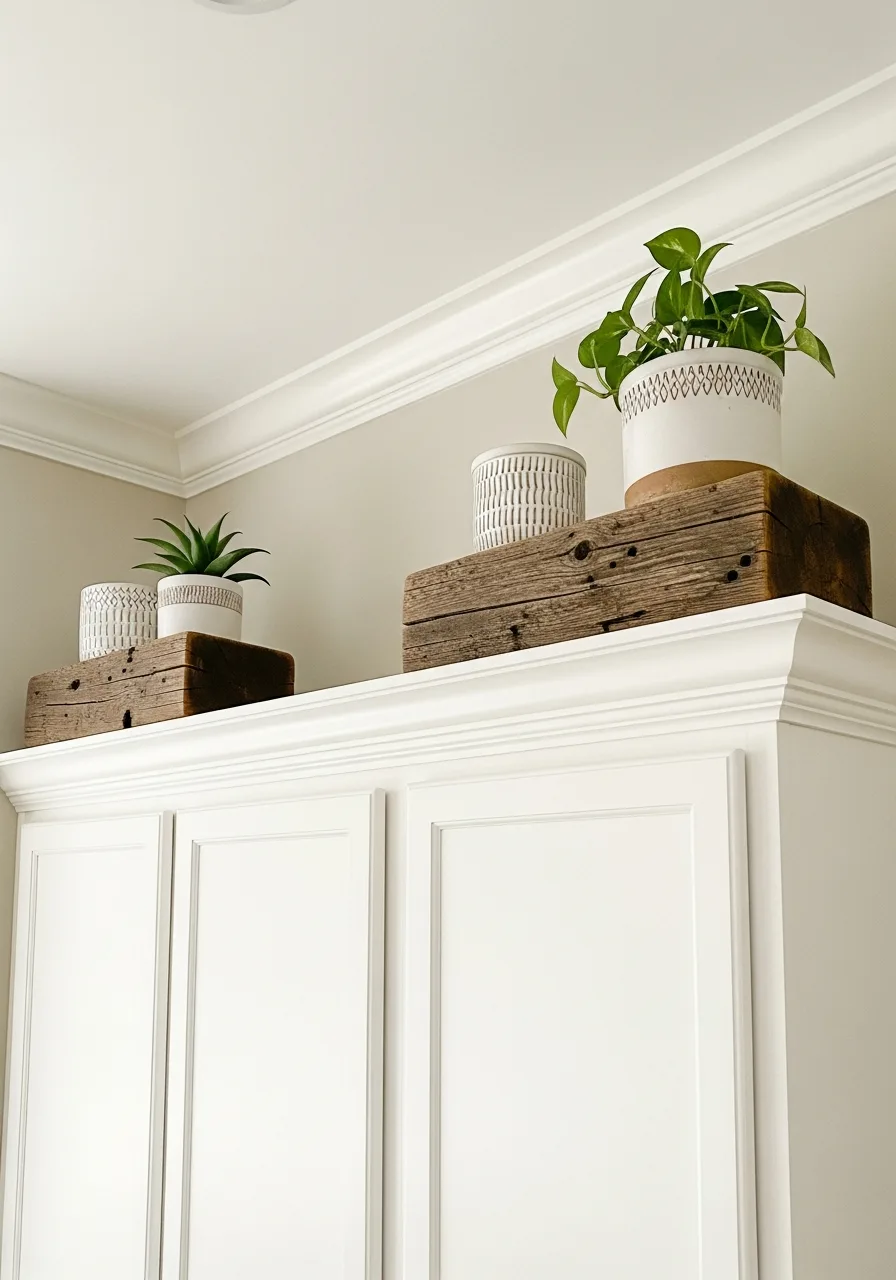 18. Chunky Reclaimed Wood Risers
