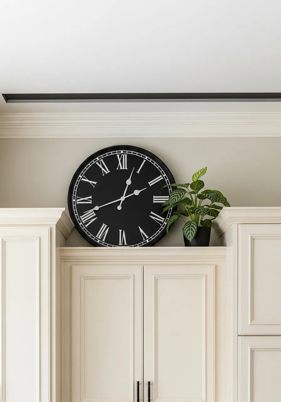 34. Oversized Circular Clock