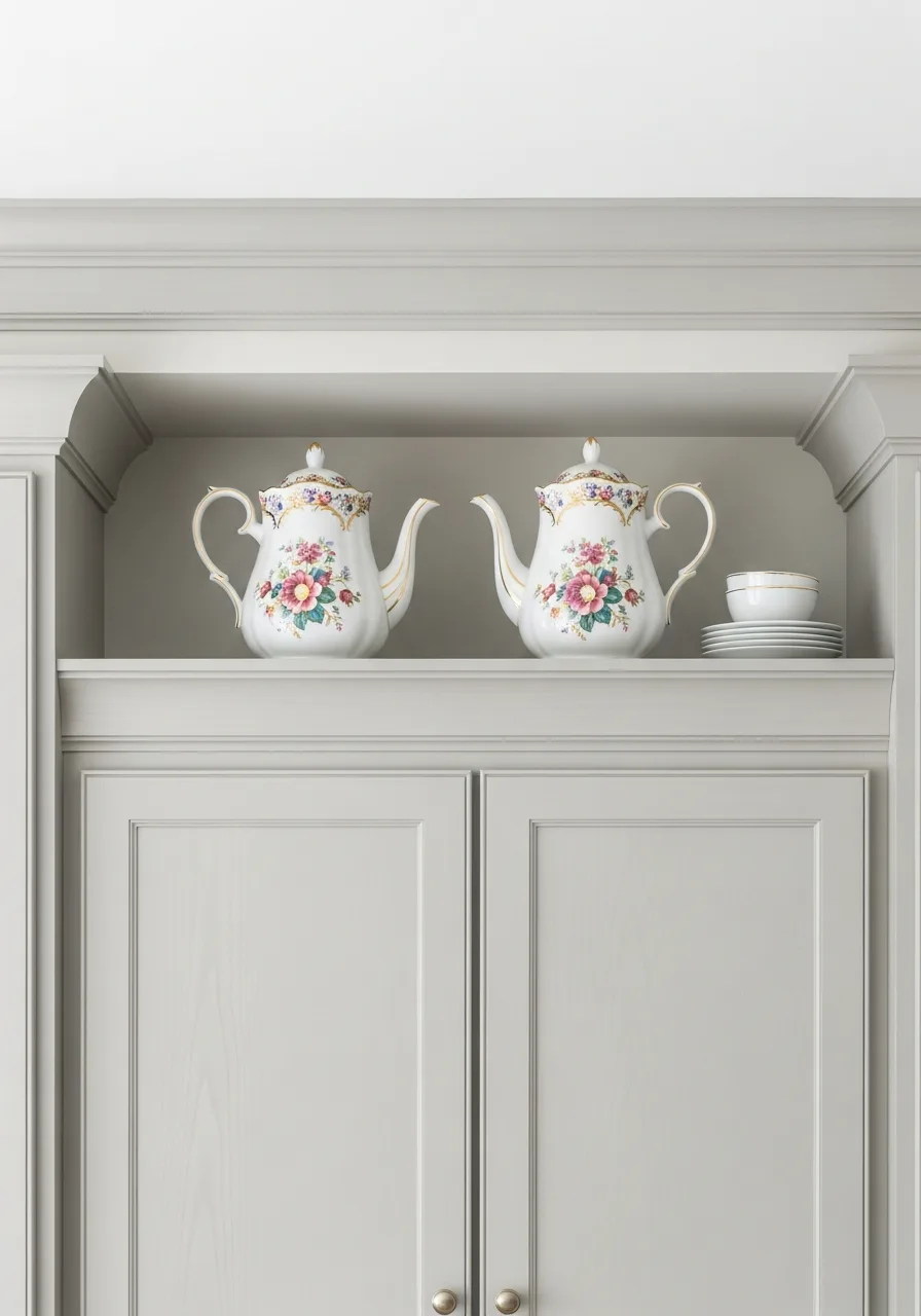 38. Oversized Porcelain Teapots