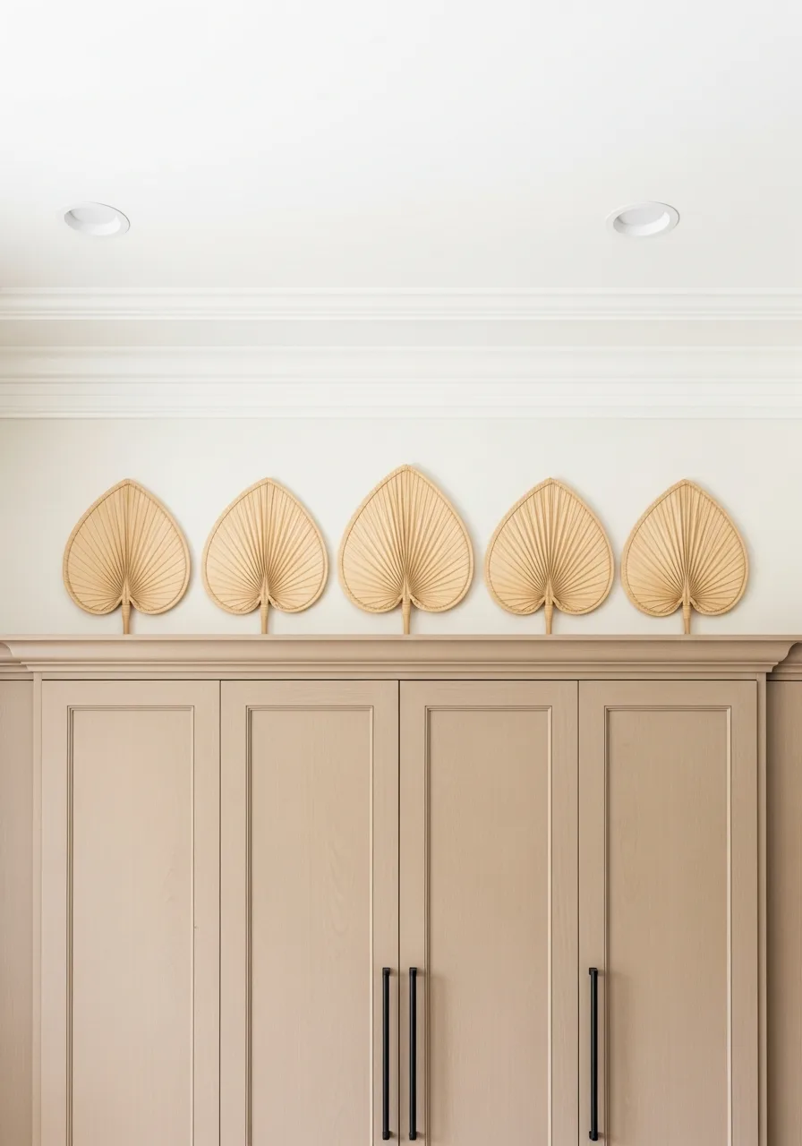 40. Woven Palm Leaf Fans