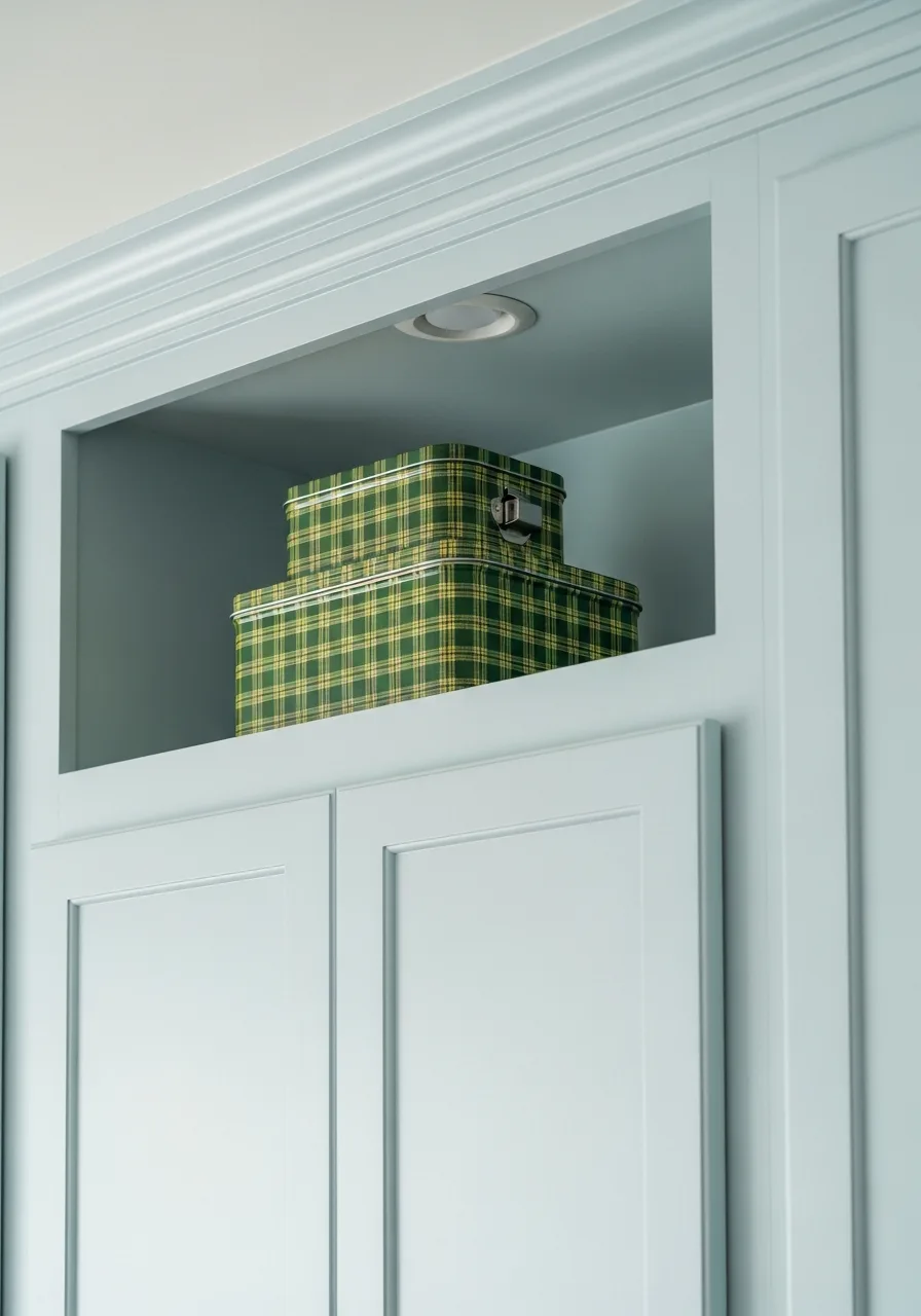 45. Patterned Vintage Picnic Tins