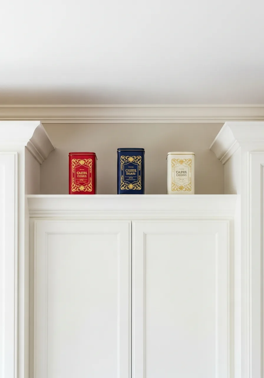 46. Vintage Tea Tins