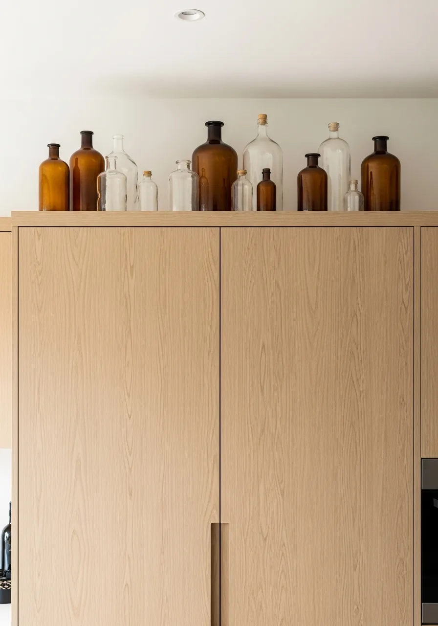 5. Glass Bottle Collection
