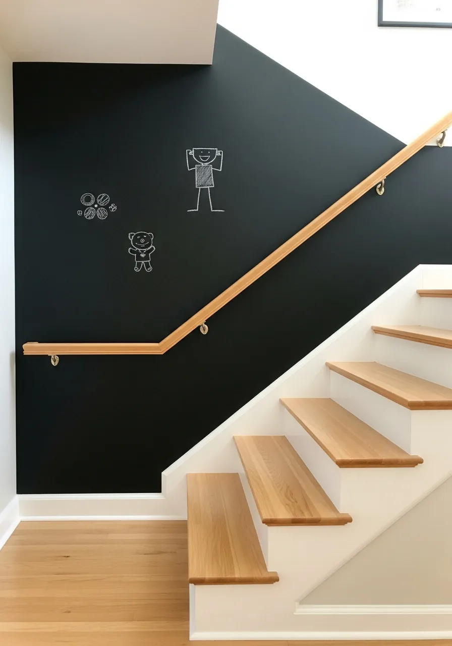 15. Magnetic Chalkboard Wall