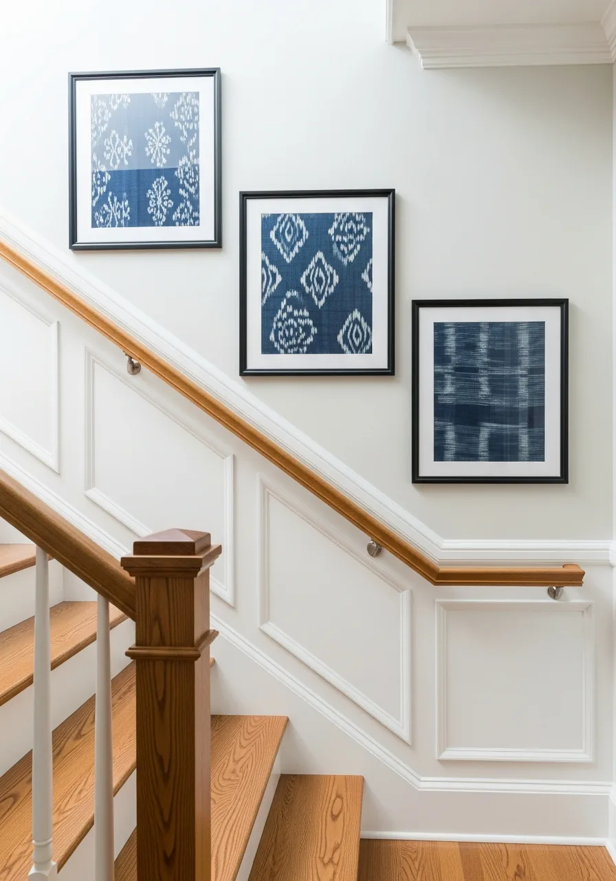 20. Framed Textile Swatches