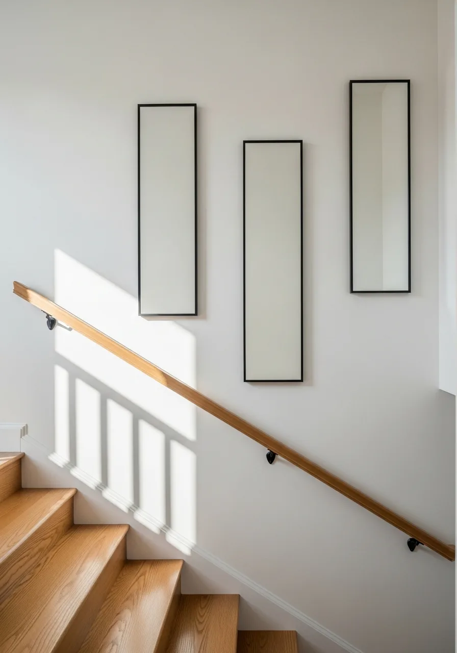 43. Slim Vertical Mirror Panels