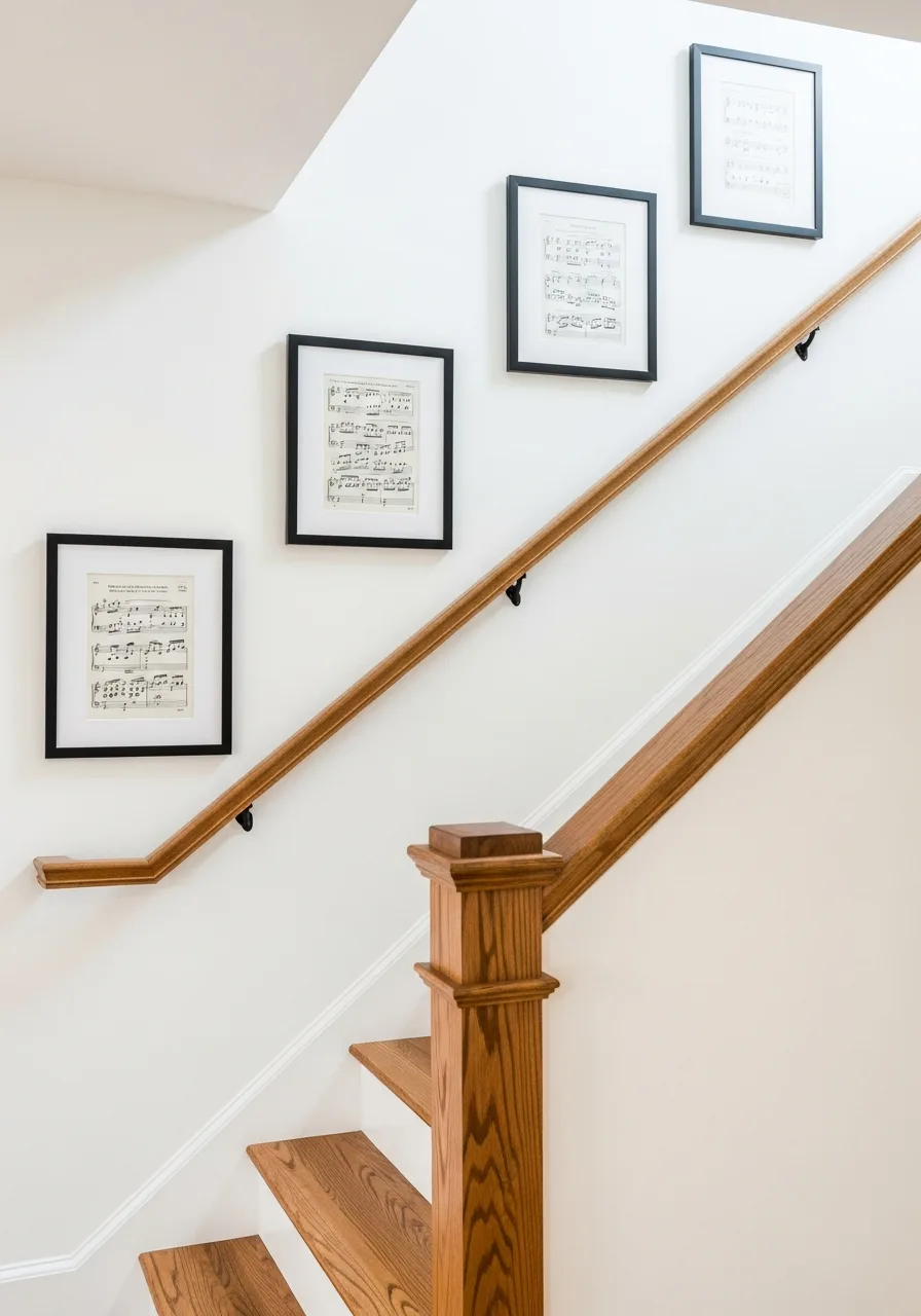 45. Vintage Framed Sheet Music