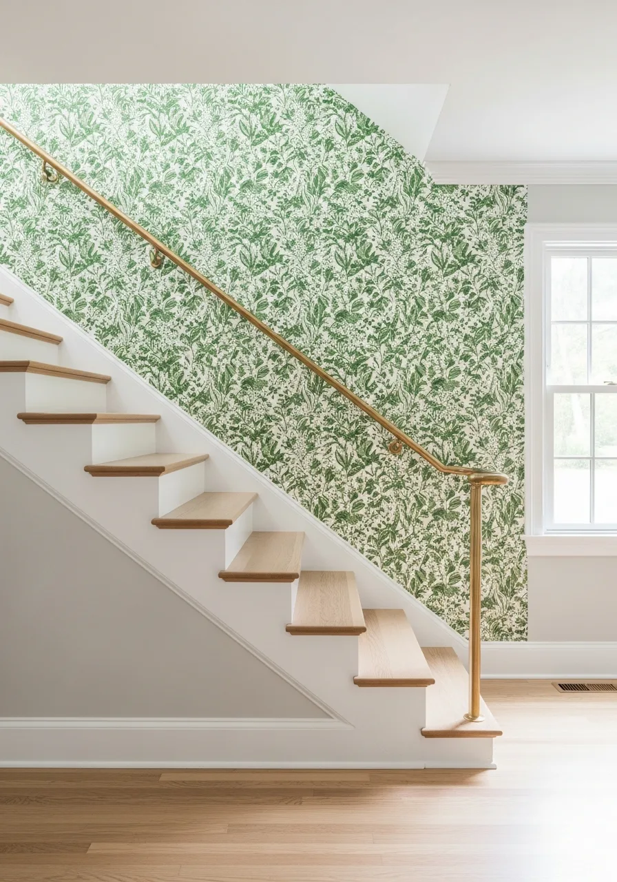 5. Botanical Feature Wallpaper