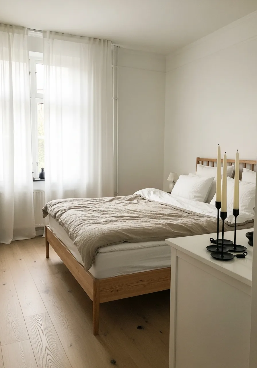 31. Group Neutral Taper Candles