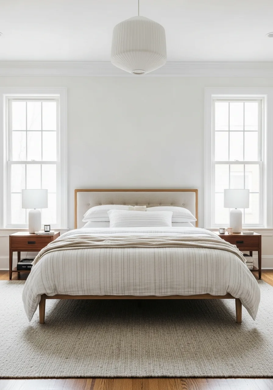 40. Try a Striped Duvet