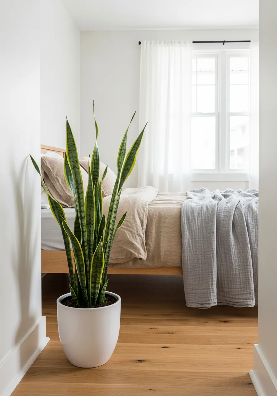45. Place a Snake Plant