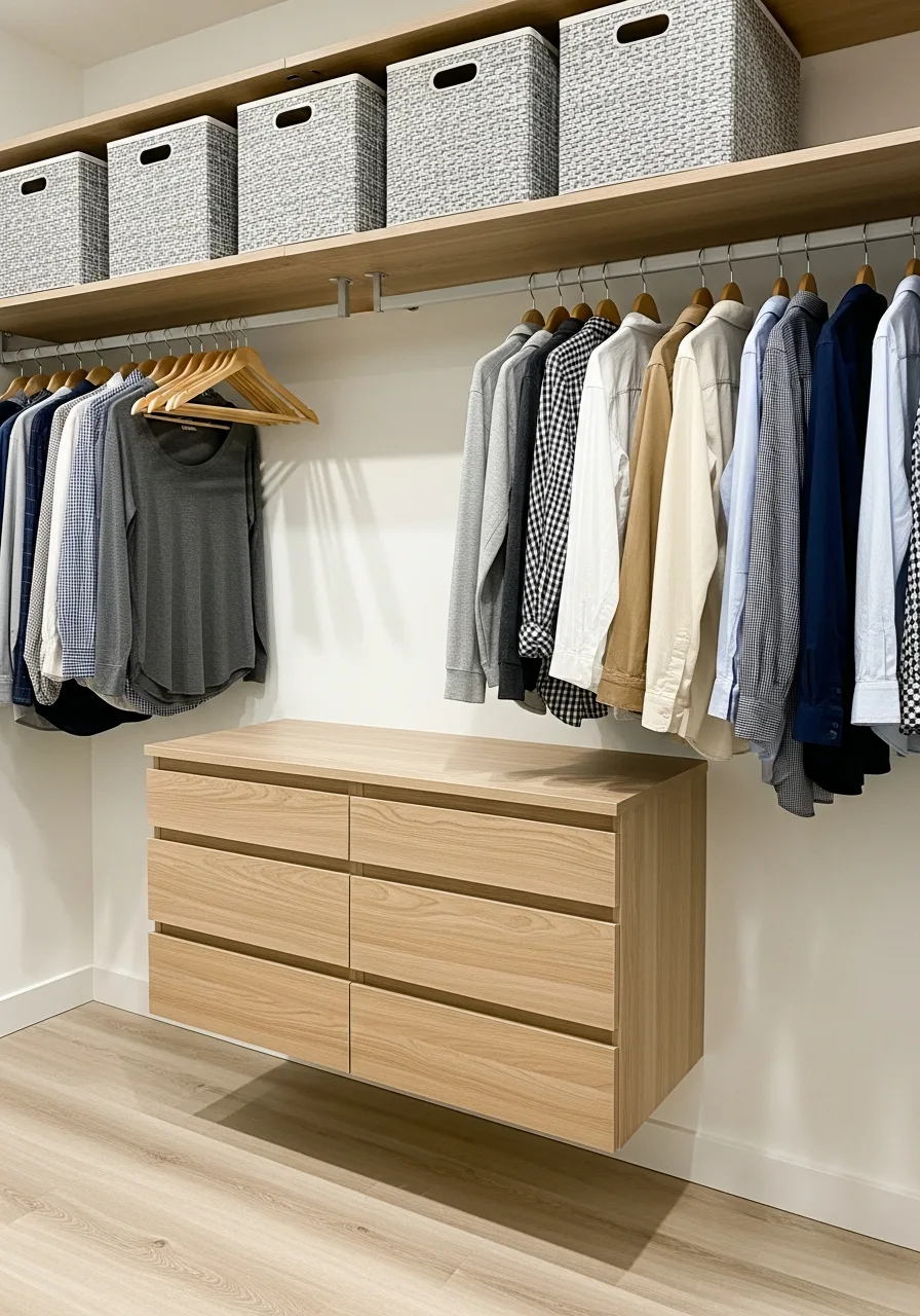31. Floating Wall Mounted Drawers