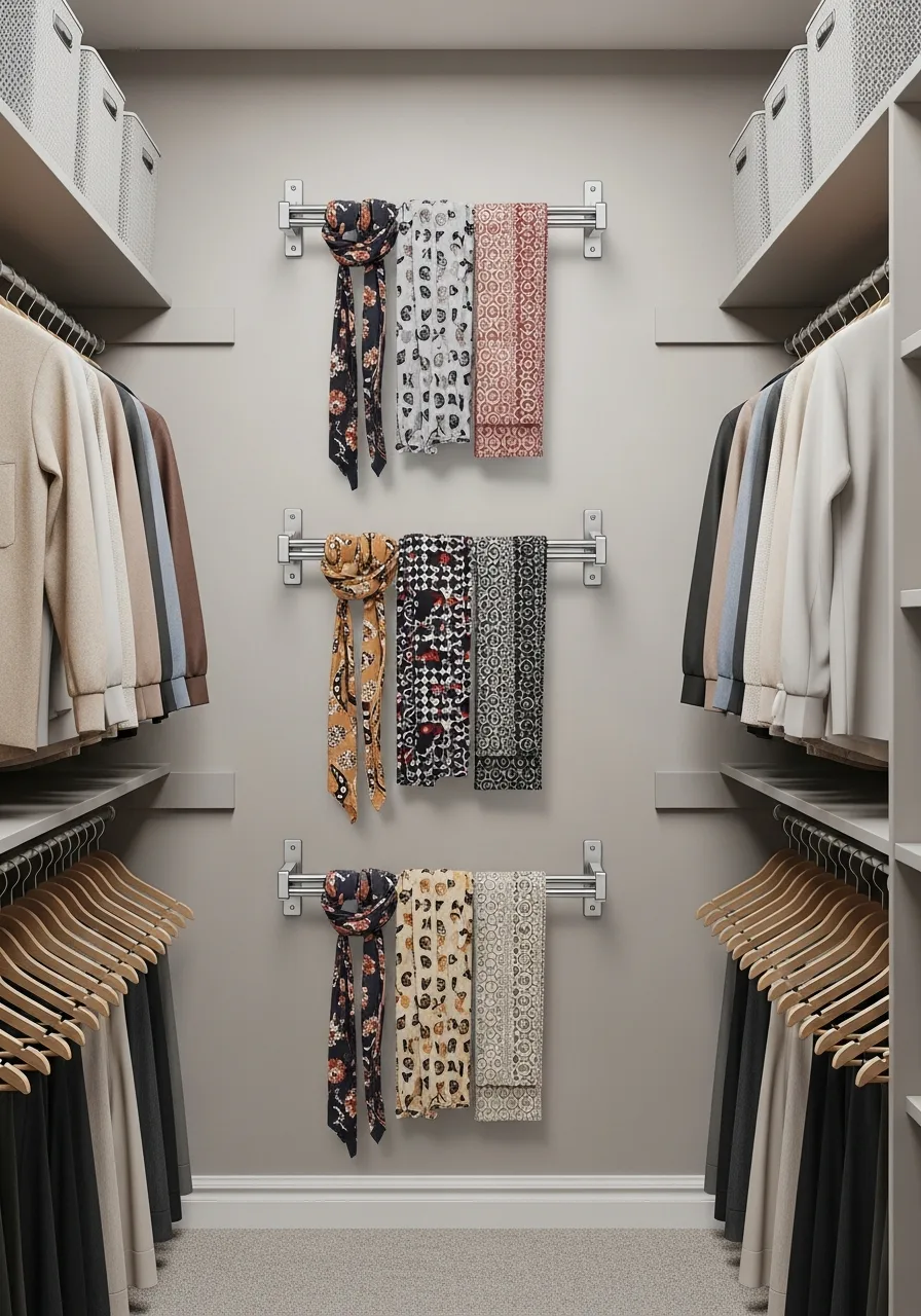 34. Wall Mounted Towel Bars