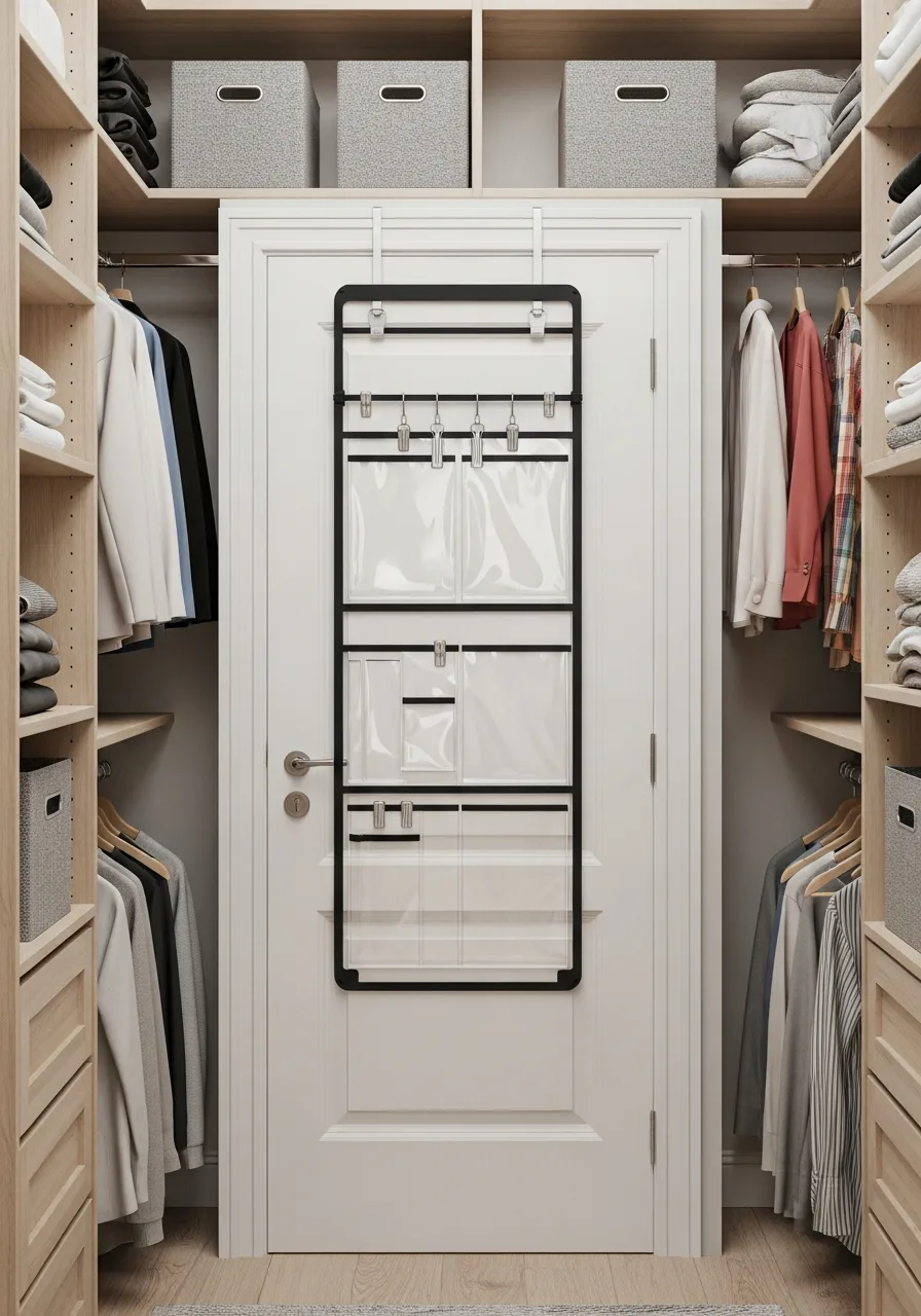 4. Hang Over The Door Organizers