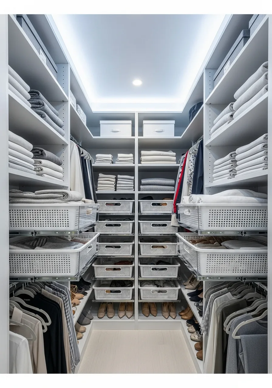 8. Utilize Slide Out Bins