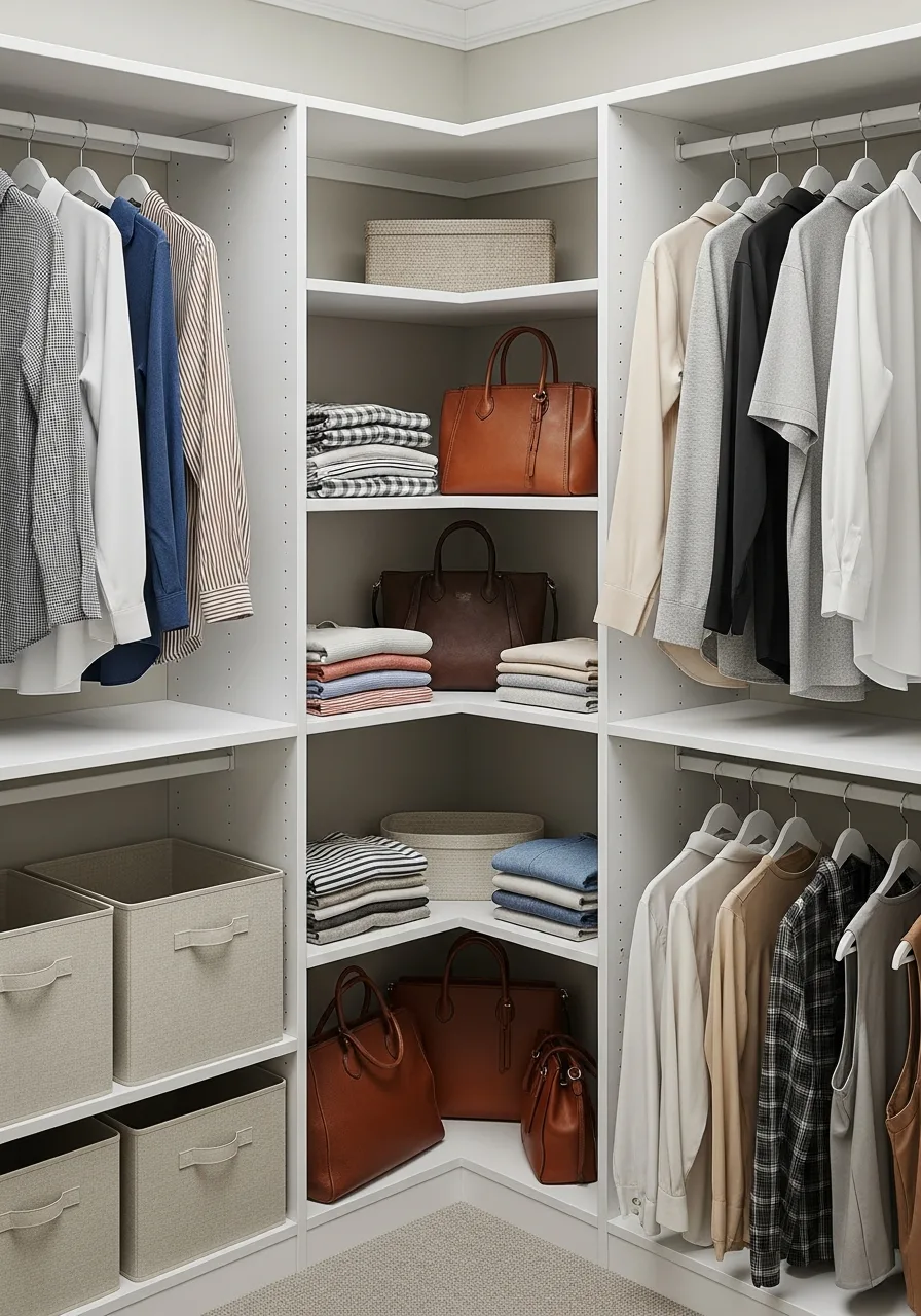 9. Max Out Corner Shelves