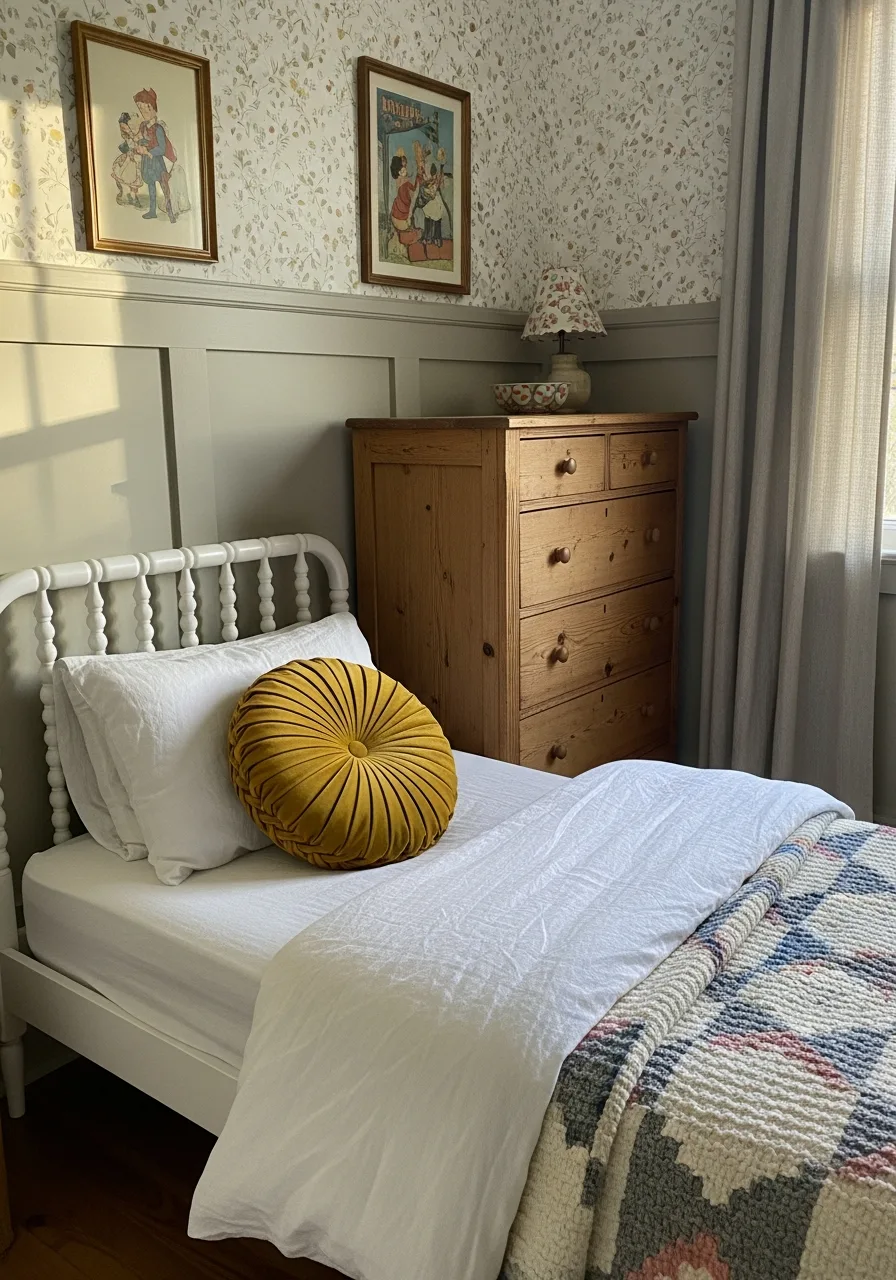 19. Velvet Pleated Round Pillows