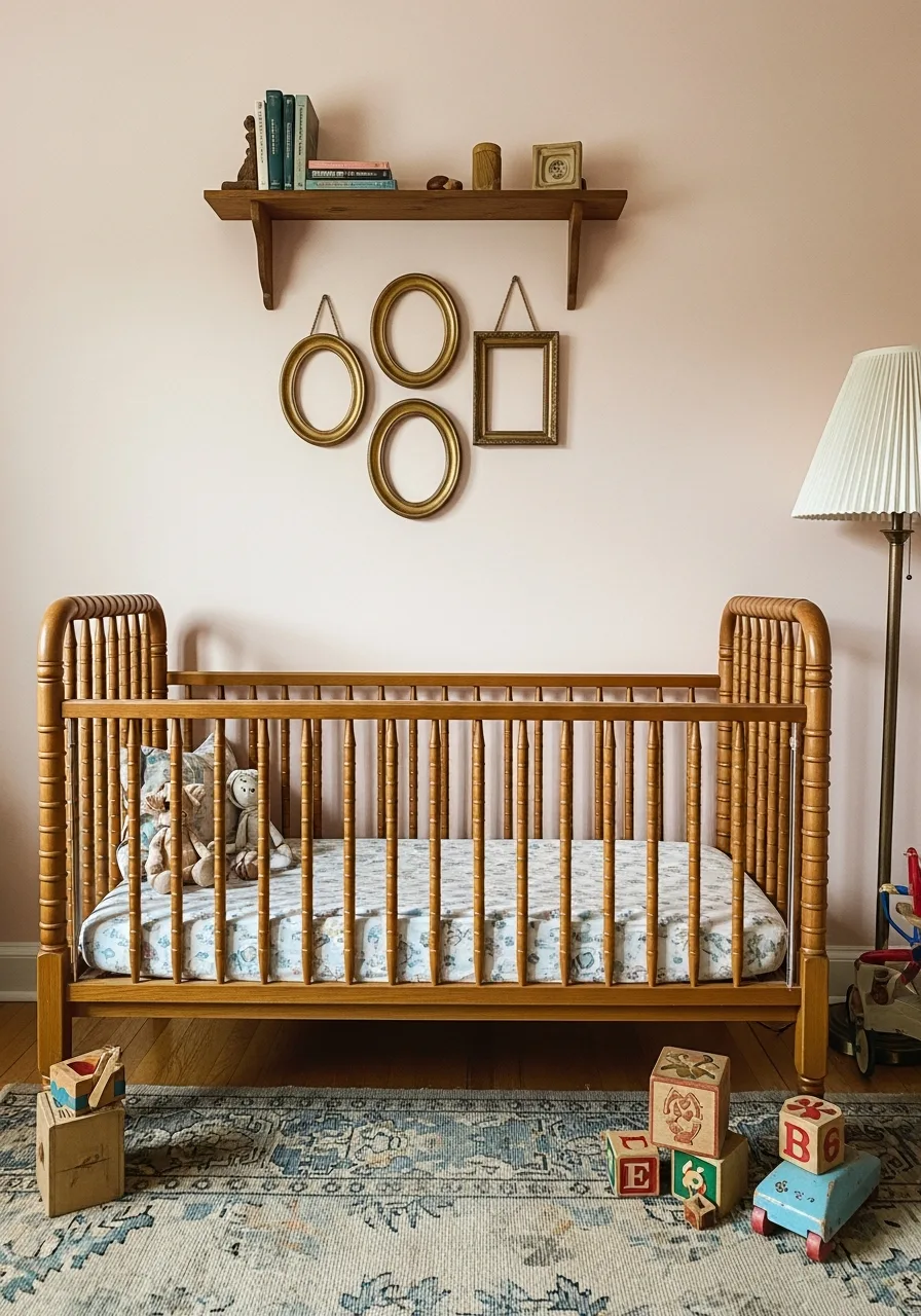 22. Antique Brass Picture Frames
