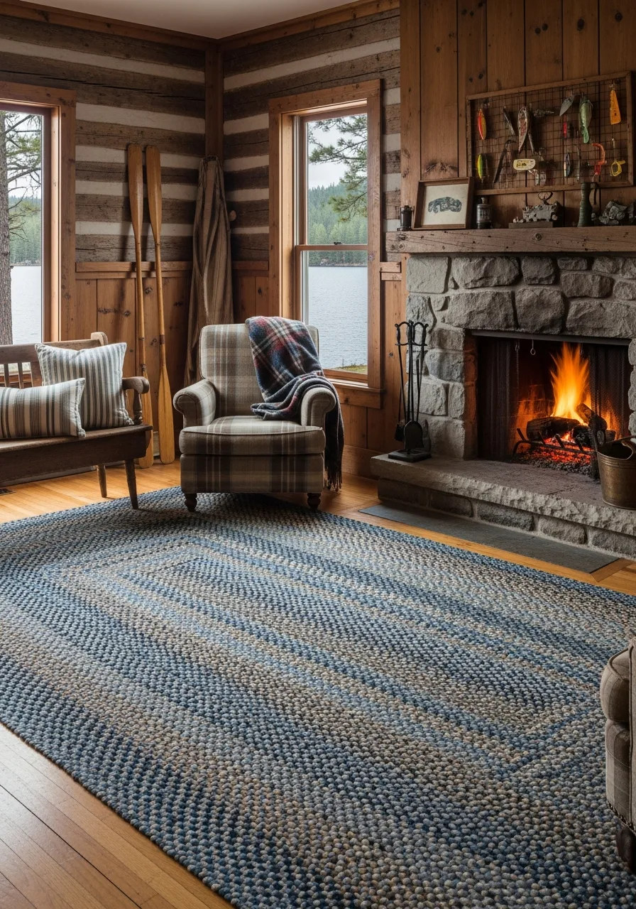 10. Traditional Braided Area Rugs