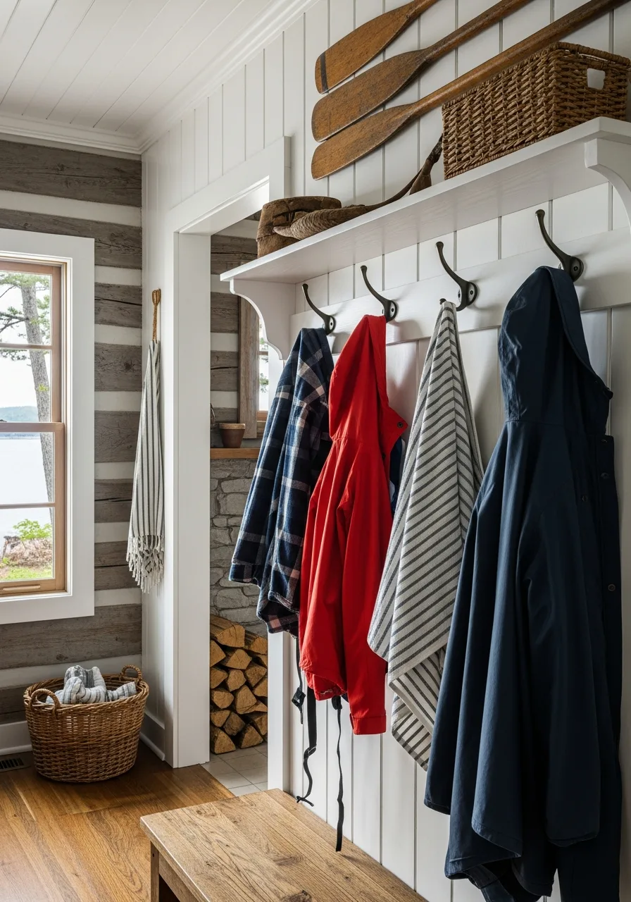25. Bronze Mudroom Wall Hooks