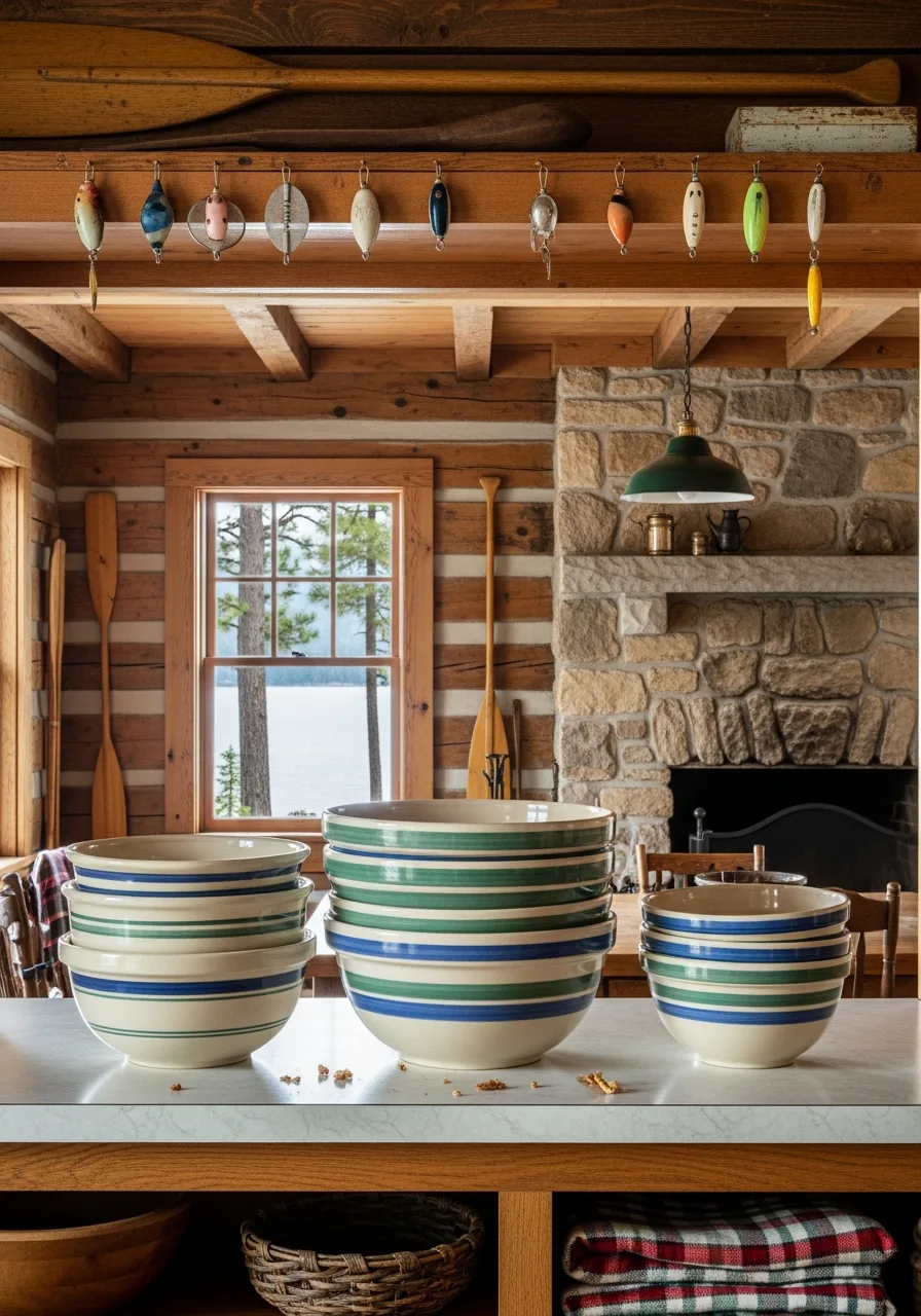 32. Heavy Stoneware Mixing Bowls