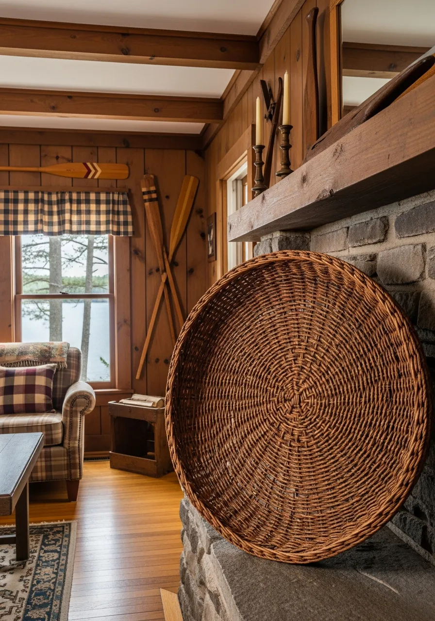 35. Woven Pine Needle Baskets