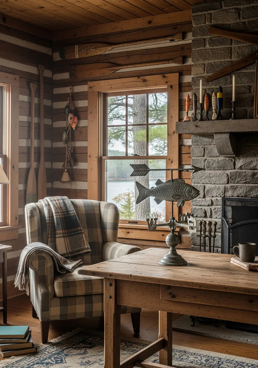 43. Tabletop Weather Vane Decor