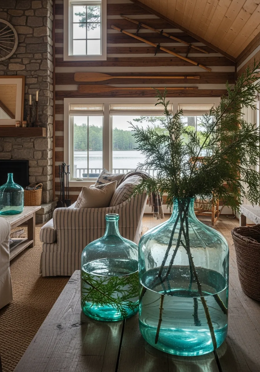 49. Oversized Glass Botanical Jars