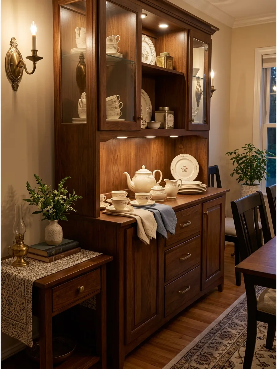 23. Style an Afternoon Tea Hutch