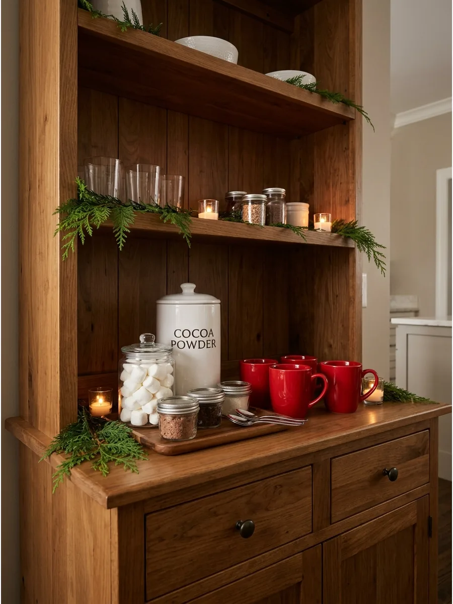 35. Add a Hot-Chocolate Station