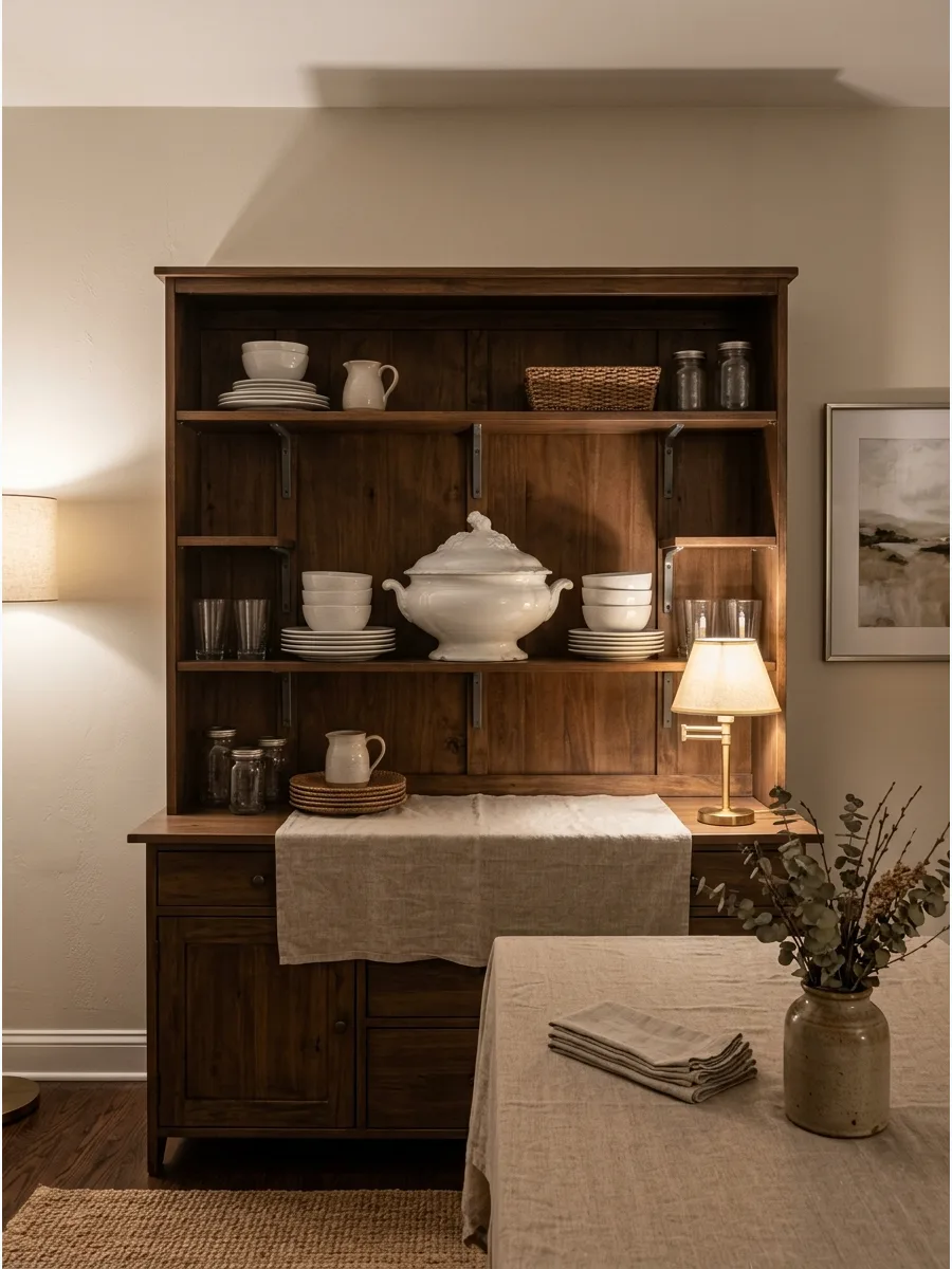4. Use a Large Tureen as the Focal Point
