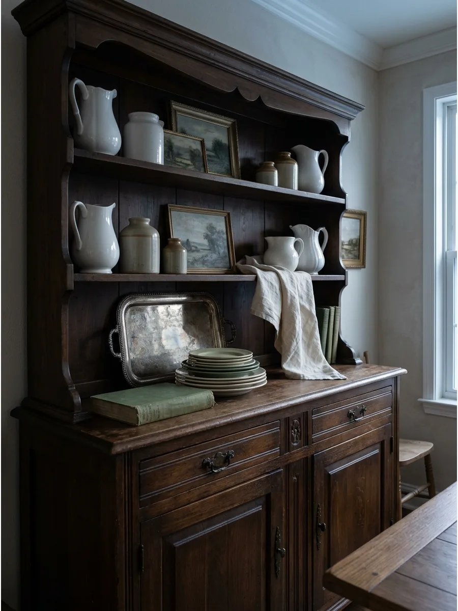 51. Design a Collected Vintage Hutch