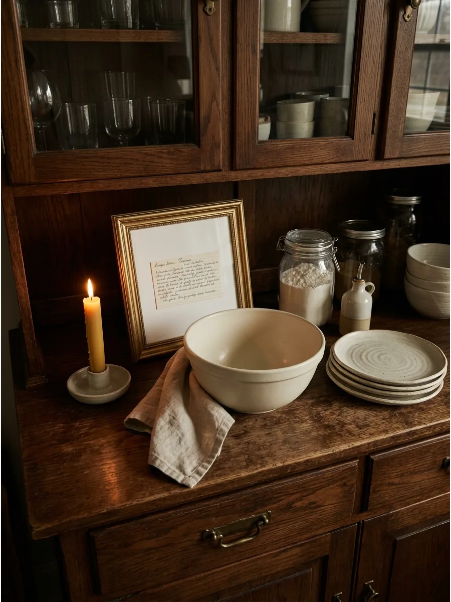 62. Display a Framed Family Recipe