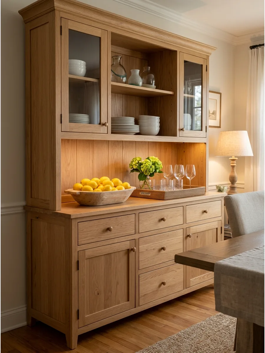 70. Style the Hutch for Summer