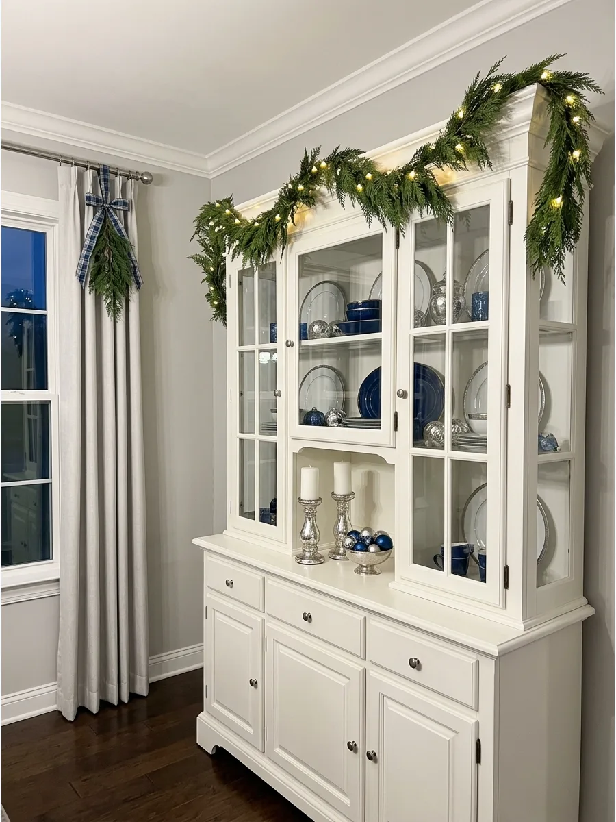 72. Build a Christmas Hutch Display