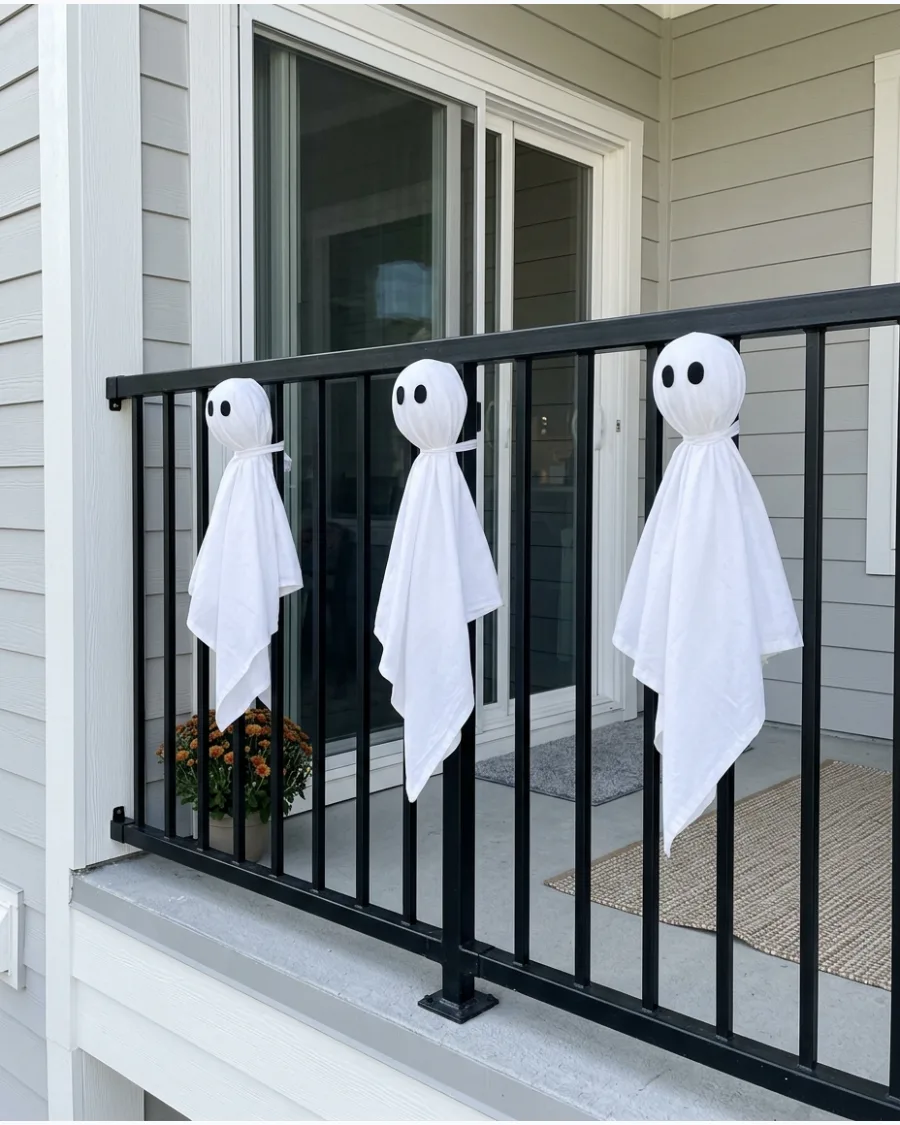 11. Ghosts Hanging Over the Railing
