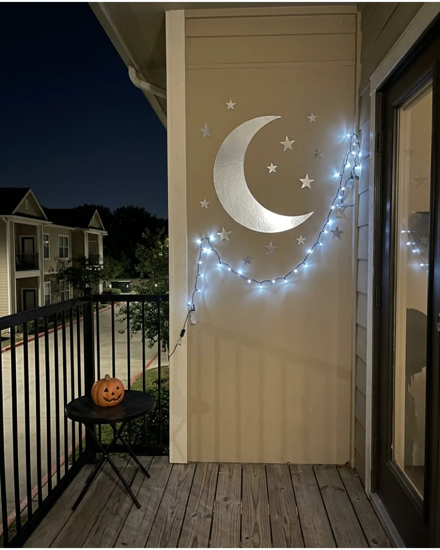 27. Moonlit Balcony