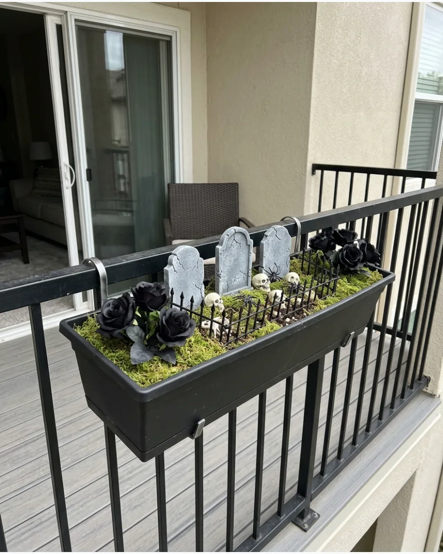 43. Mini Graveyard Balcony