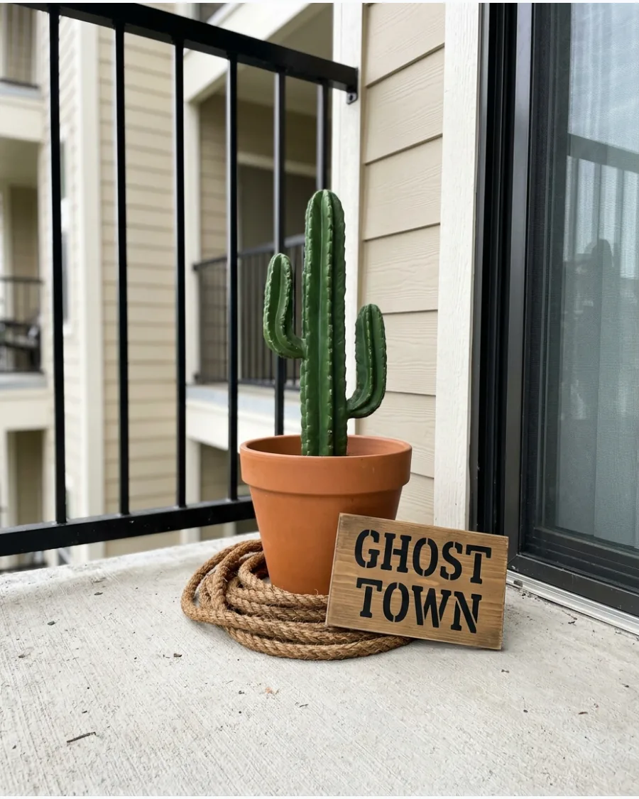 47. Western Ghost Town Balcony