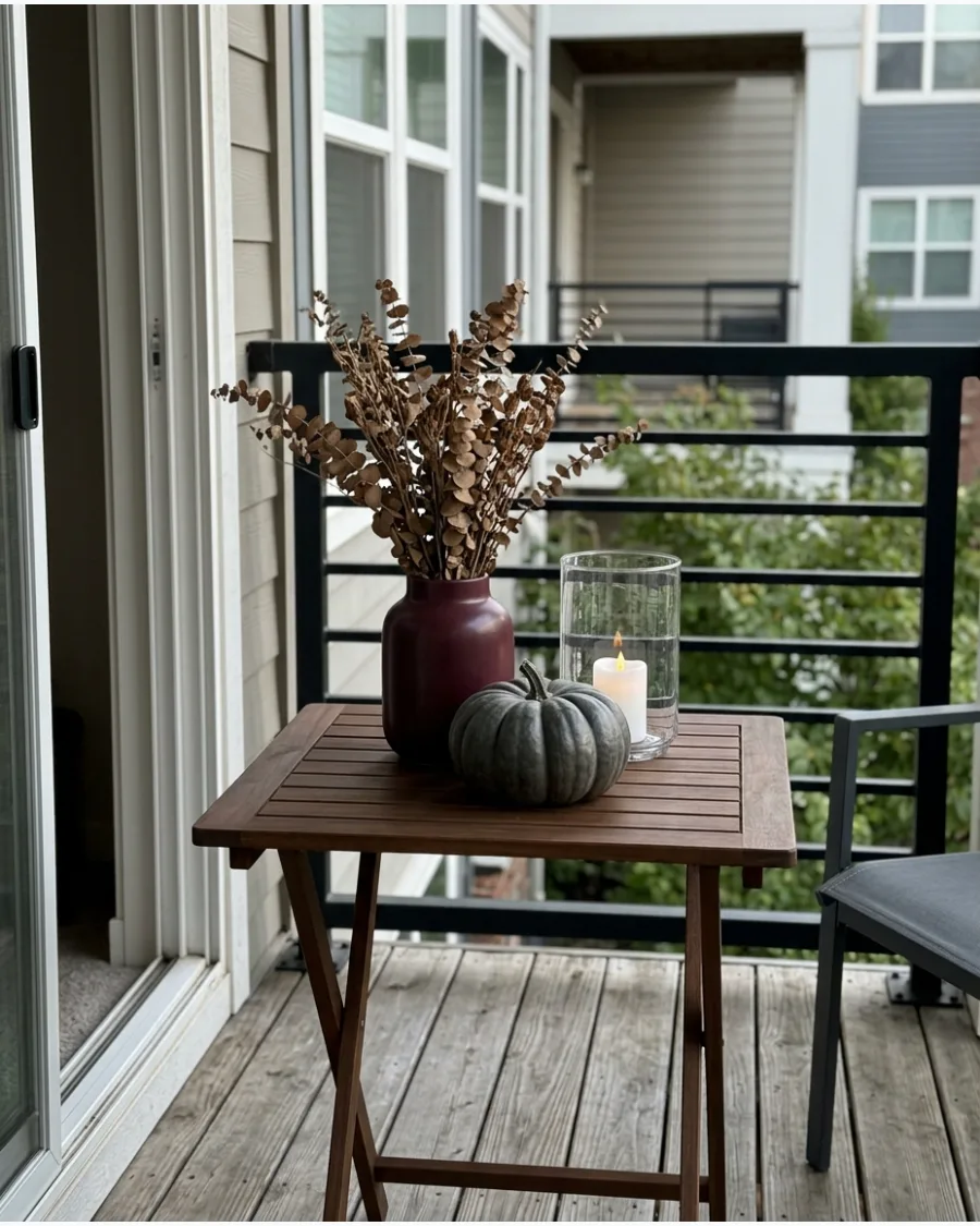 5. Moody Autumn Balcony