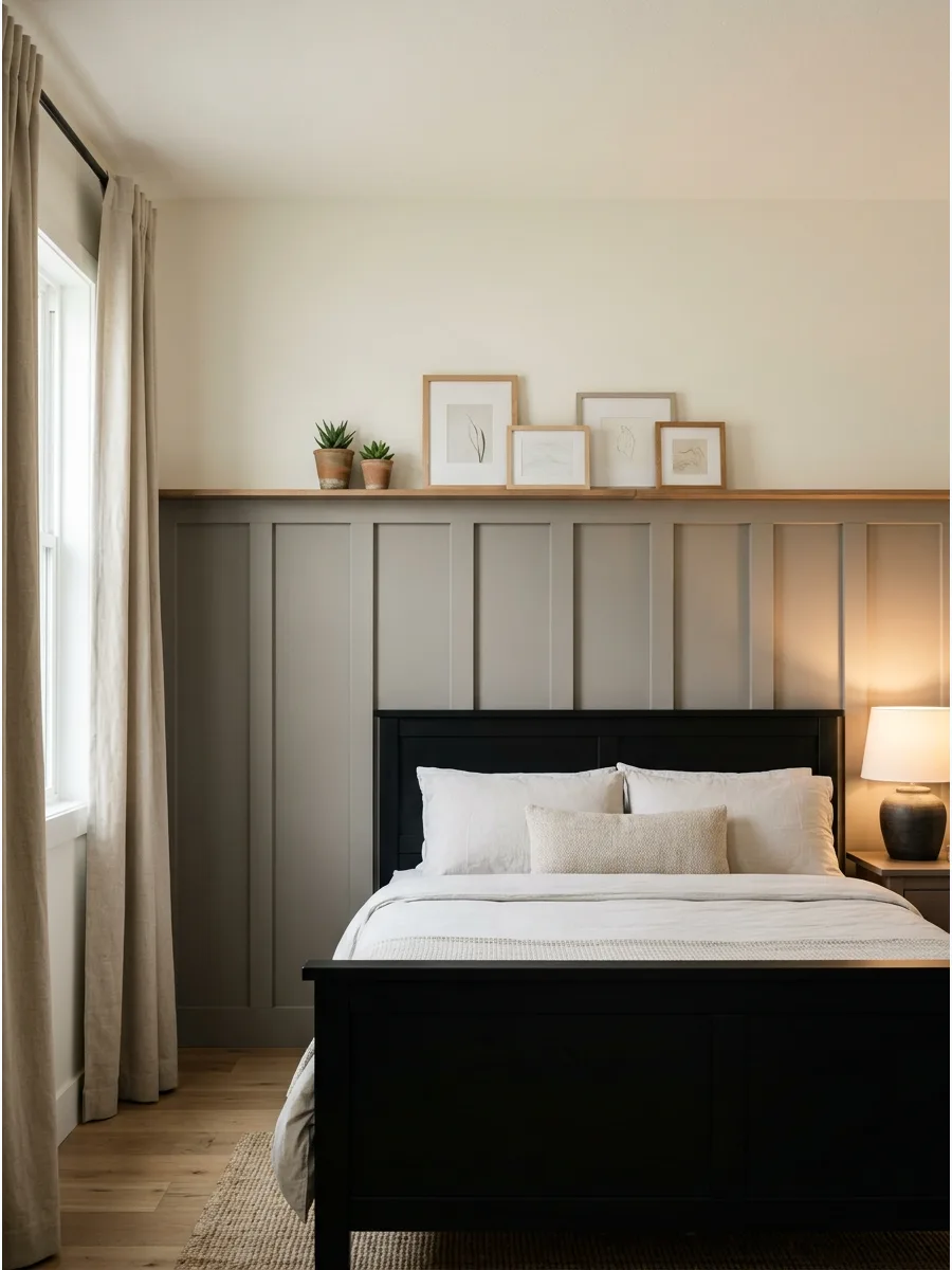 12. Tall Board-and-Batten Wall