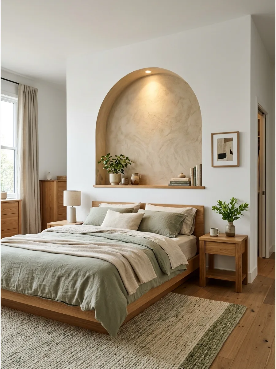 29. Plaster Arch Niche
