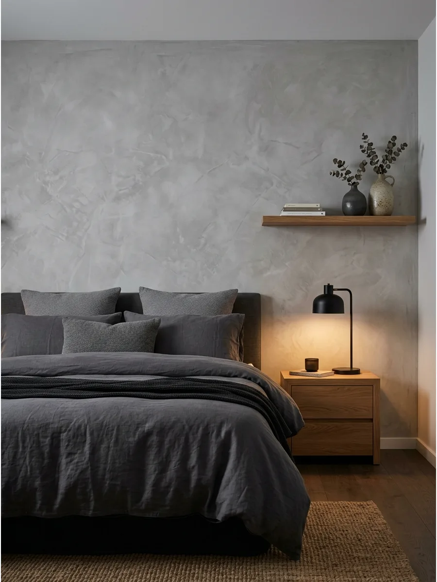 38. Microcement Feature Wall